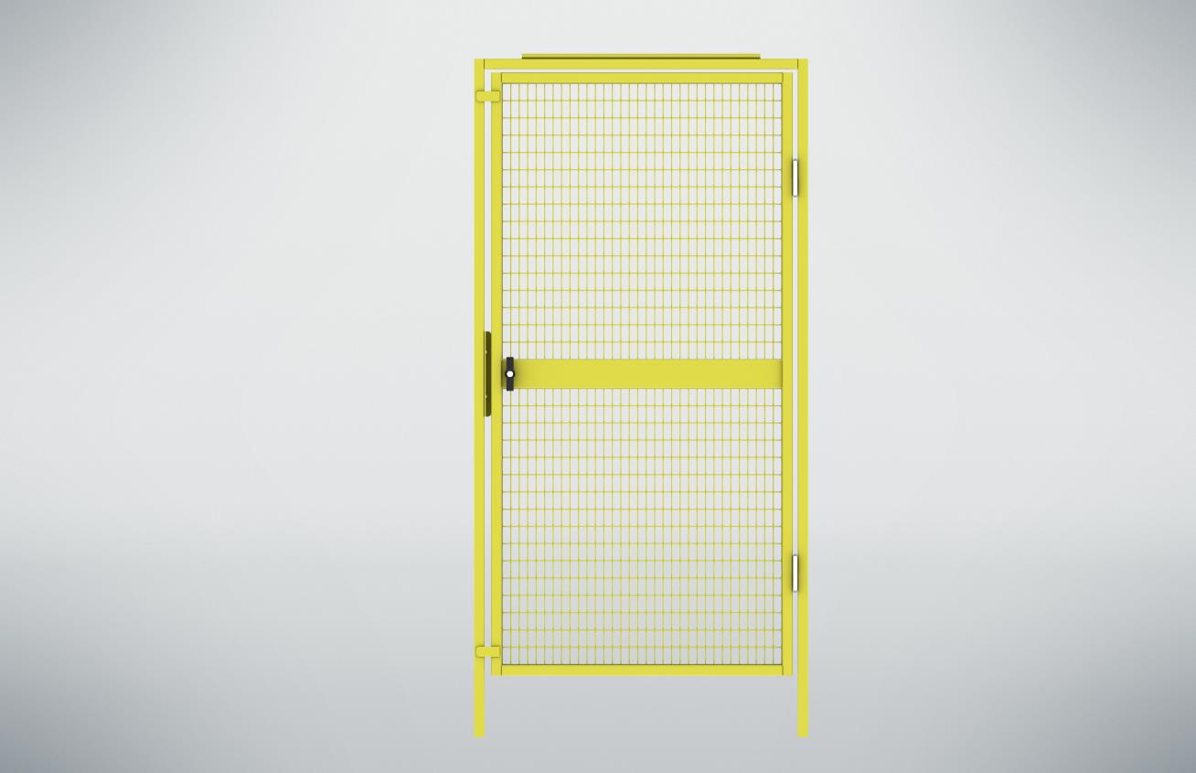 Einzeltür f. Maschinenschutzzaun (System 9900)