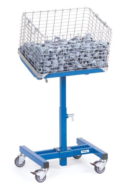 Materialständer mit neigbarer Plattform (höhenverstellbar)