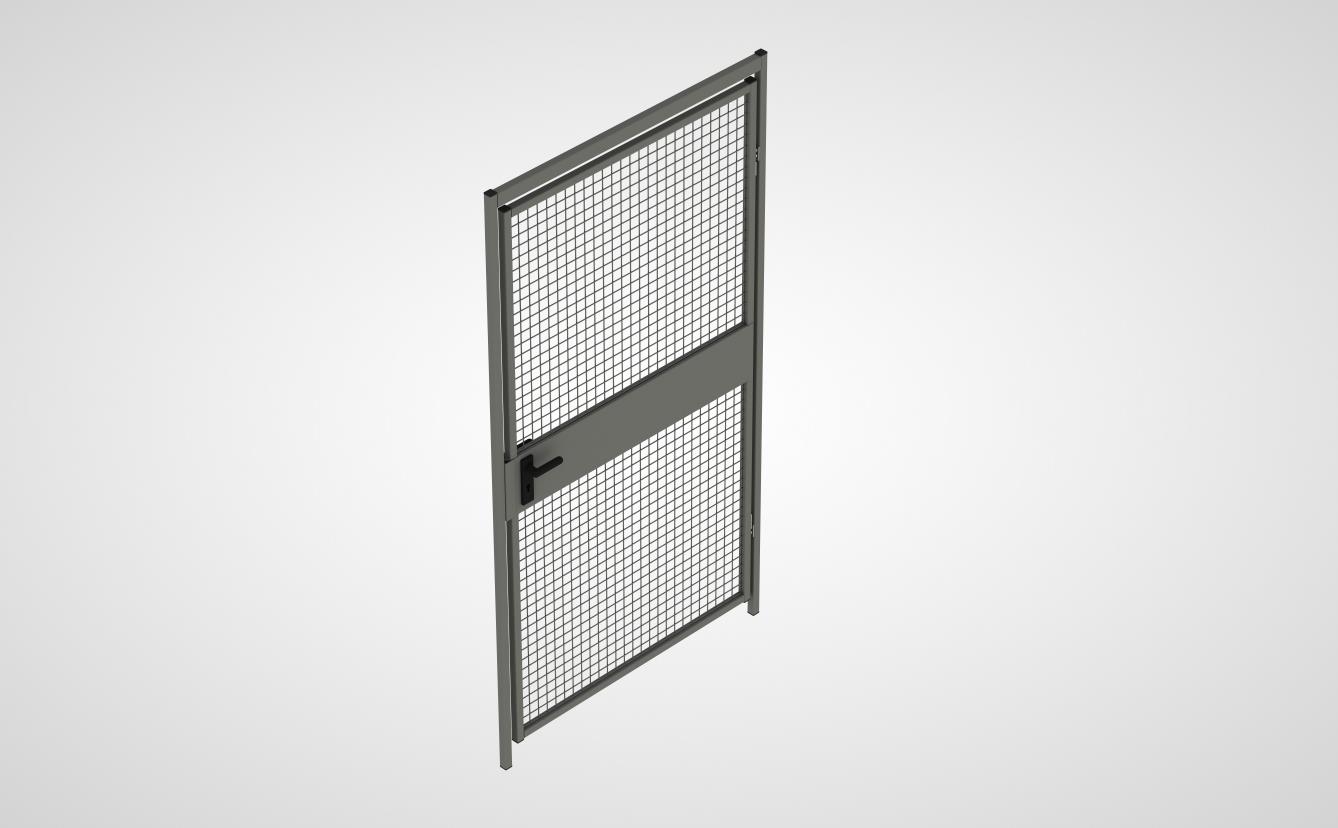 Flügeltür mit Gitterfüllung (System 9200)
