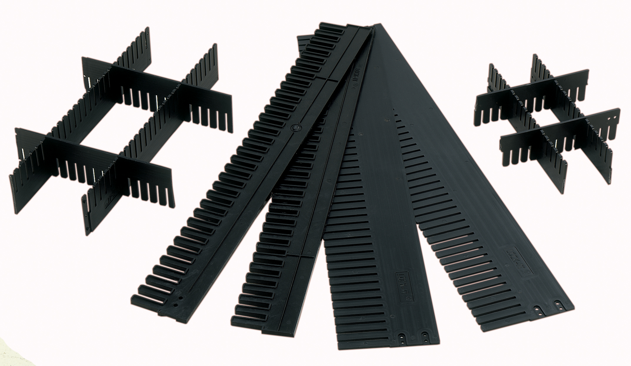 10 Stk. Kunststoff-Unterteiler für TK-Lagerkästen