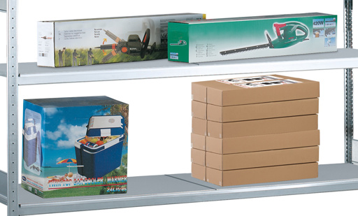 Zusatzebene für Weitspannregal WS2000 mit Stahlboden 