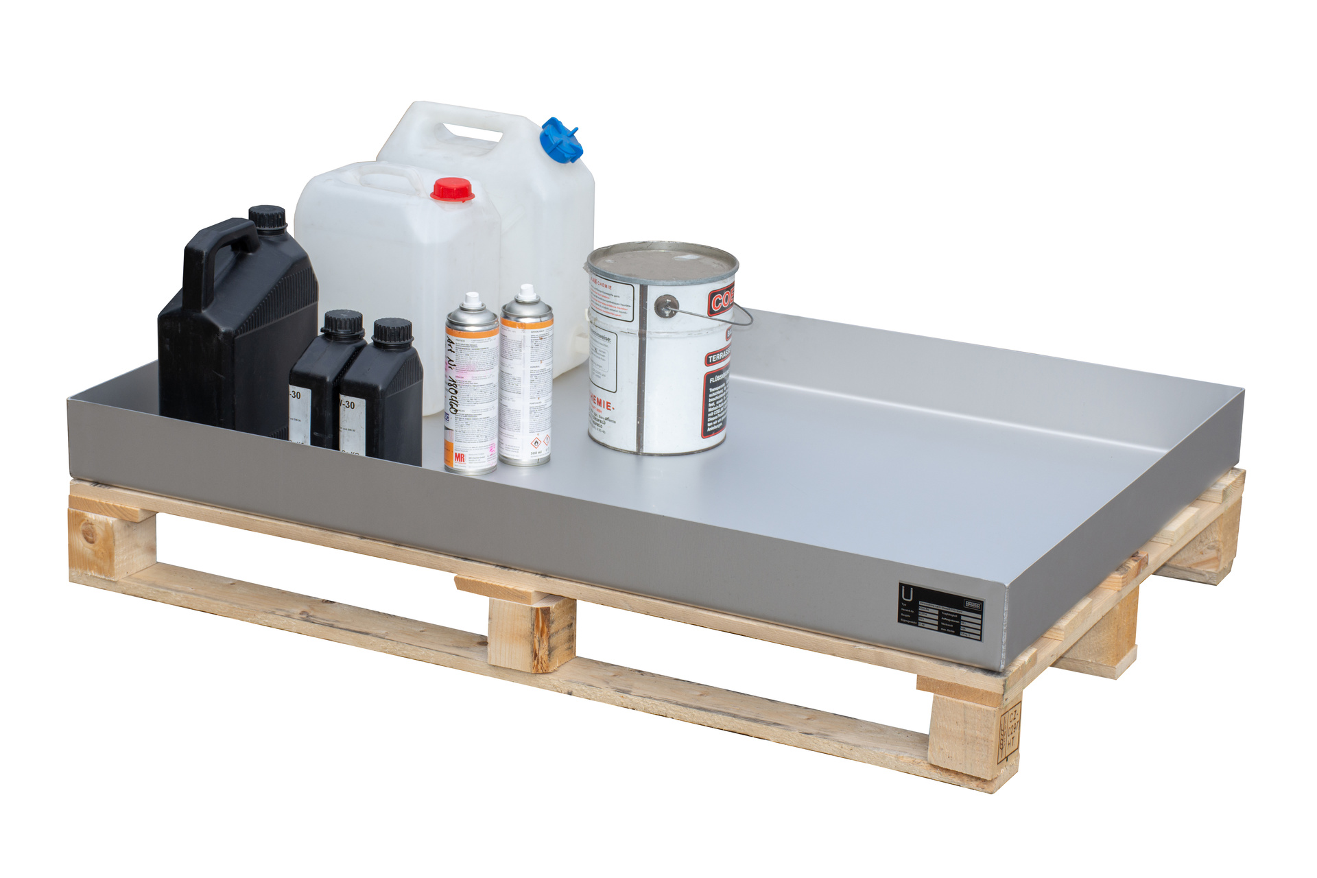 Kleingebindewanne für Paletten Typ KGW-P