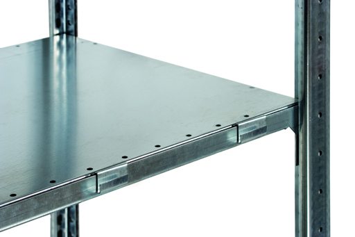 Stecksystem Eckregal, MULTIplus, 150 kg Fachlast