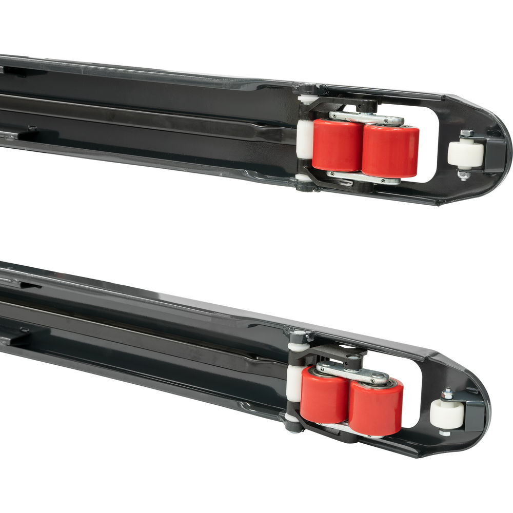 Gabelhubwagen anthrazitgrau, Tragkraft 2500 kg