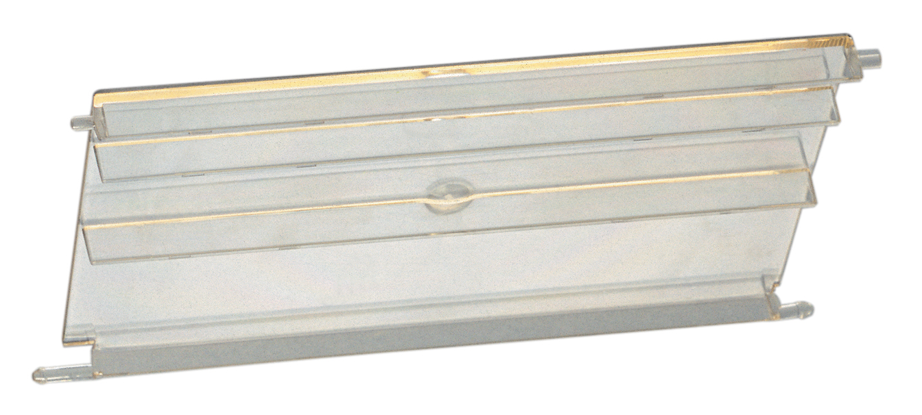 10 Stk. Sichtscheiben für VTK-Sichtlagerkästen, transparent