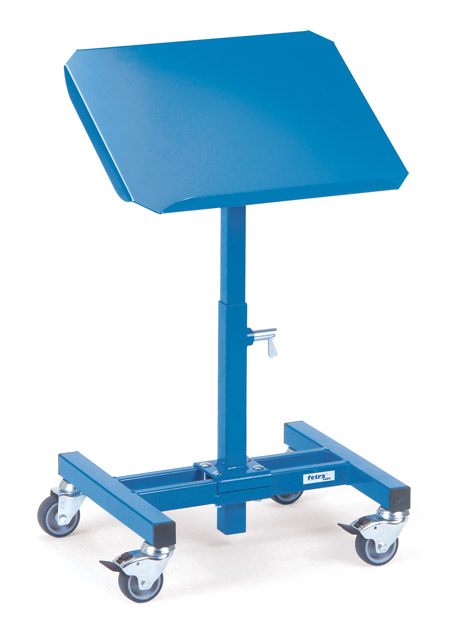 Materialständer mit neigbarer Plattform (höhenverstellbar)