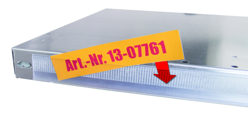 Scannerschiene, selbstklebend, transparent