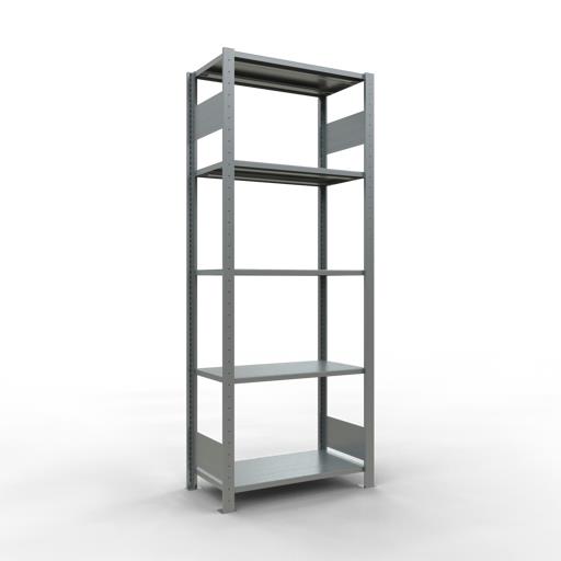 Stecksystem Grundregal, MULTIplus 150 kg, beidseitig nutzbar (Längenriegel)