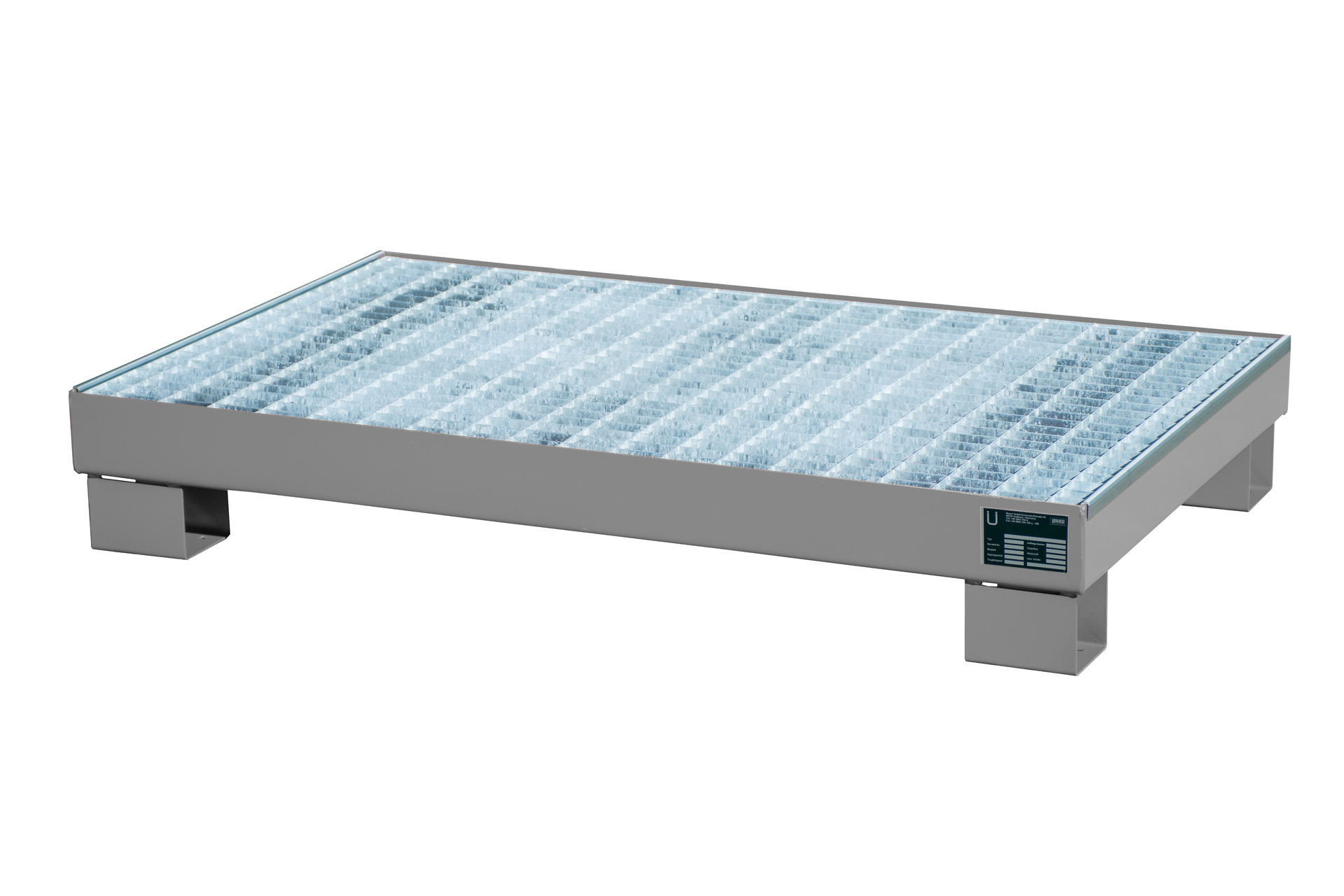 Auffangwanne Typ AW 60 mit Gitterrost