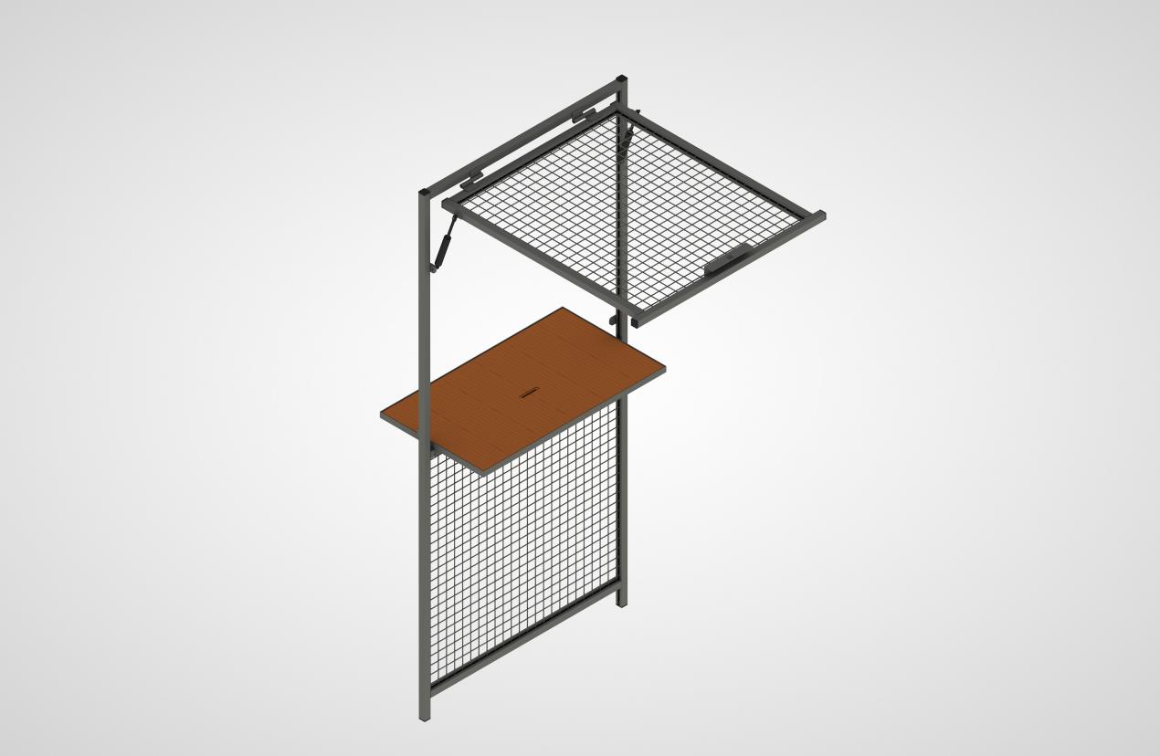 Ausgabe.JPG-Element mit Tablar (System 9200)