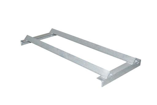 Fassauflage für Palettenregaltiefe 800 mm
