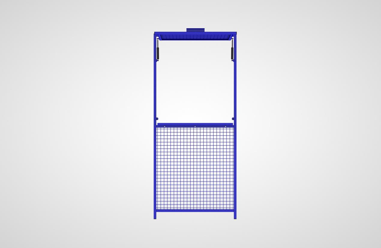 Ausgabe.JPG-Element mit Tablar (System 9200)