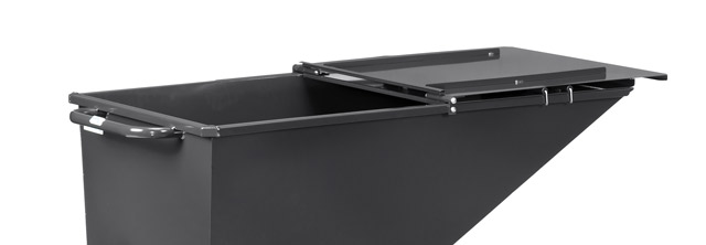 Deckel für Muldenkipper, klappbar, 2-seitig zu öffnen