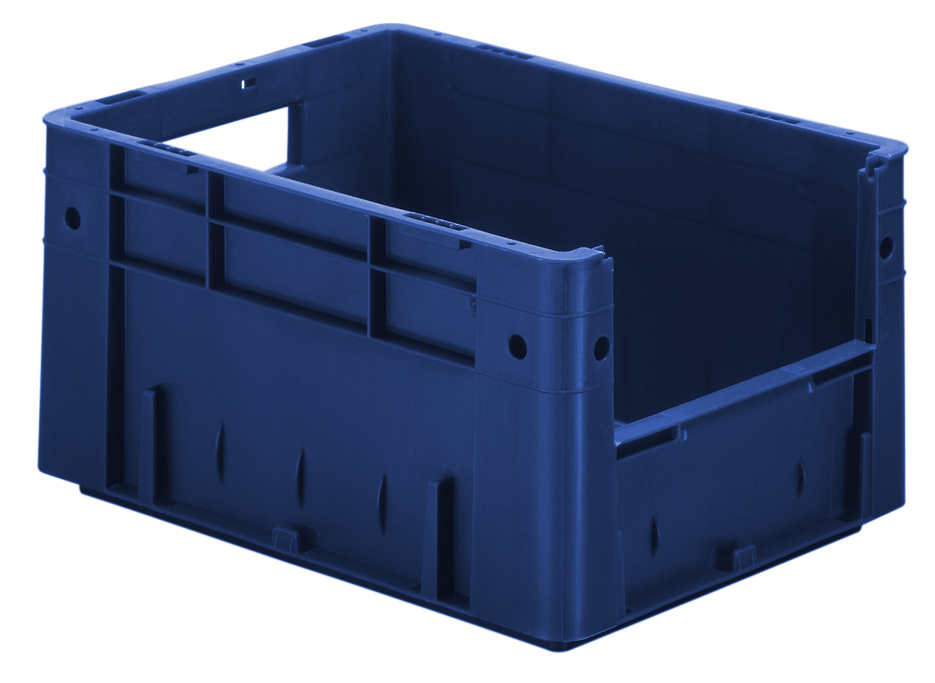 ESD Eurobehälter 400x300x320 mm geschlossene Ausführung, Griffleisten ESD Eurobehälter 400x300x320 mm geschlossene Ausführung, Griffleisten