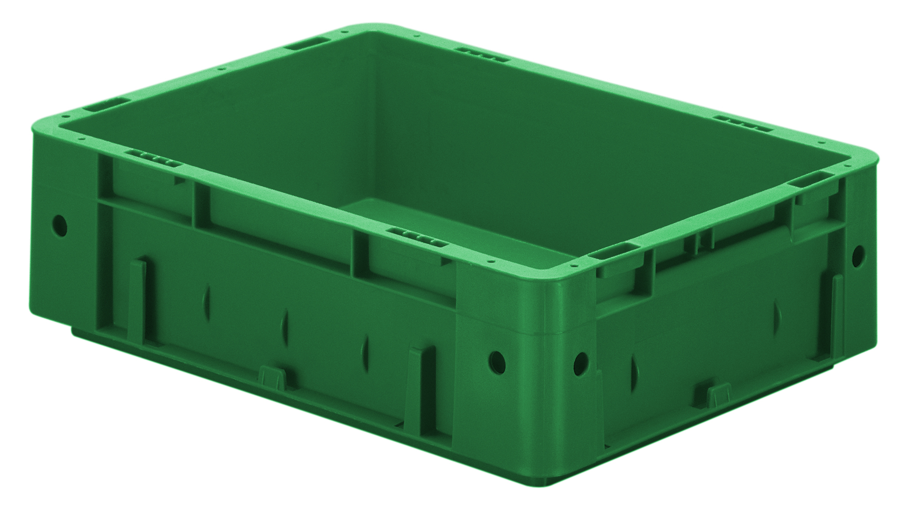 4 Stück Schwerlast-Transport-Stapelkasten VTK, L400 x B300 mm