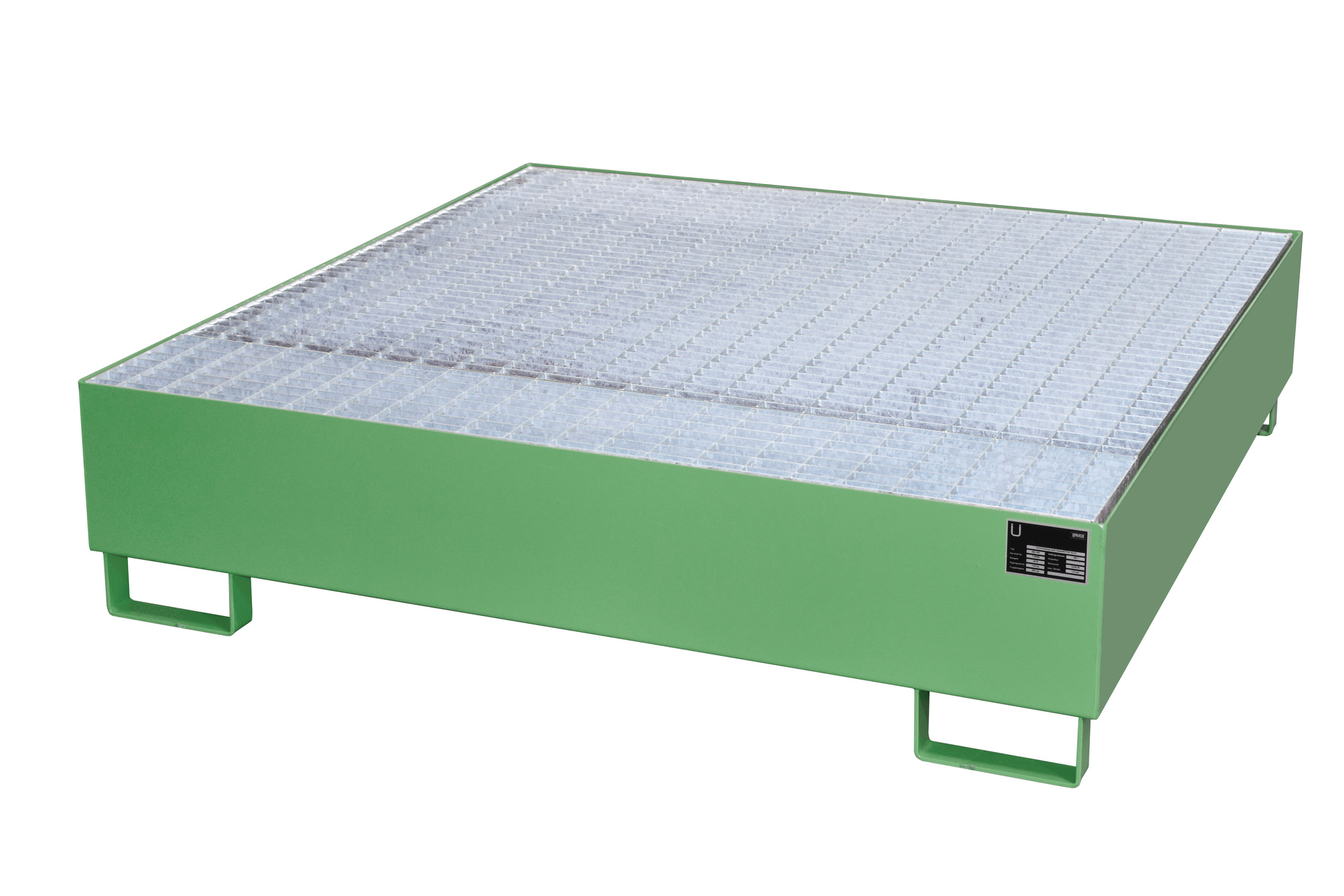 Auffangwanne mit Gitterrost Typ AW (zur Fasslagerung)