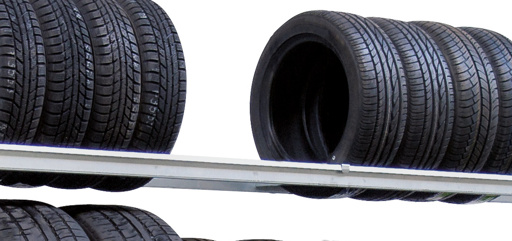 Zusatzebene für Großfach-Räderregal, verzinkt