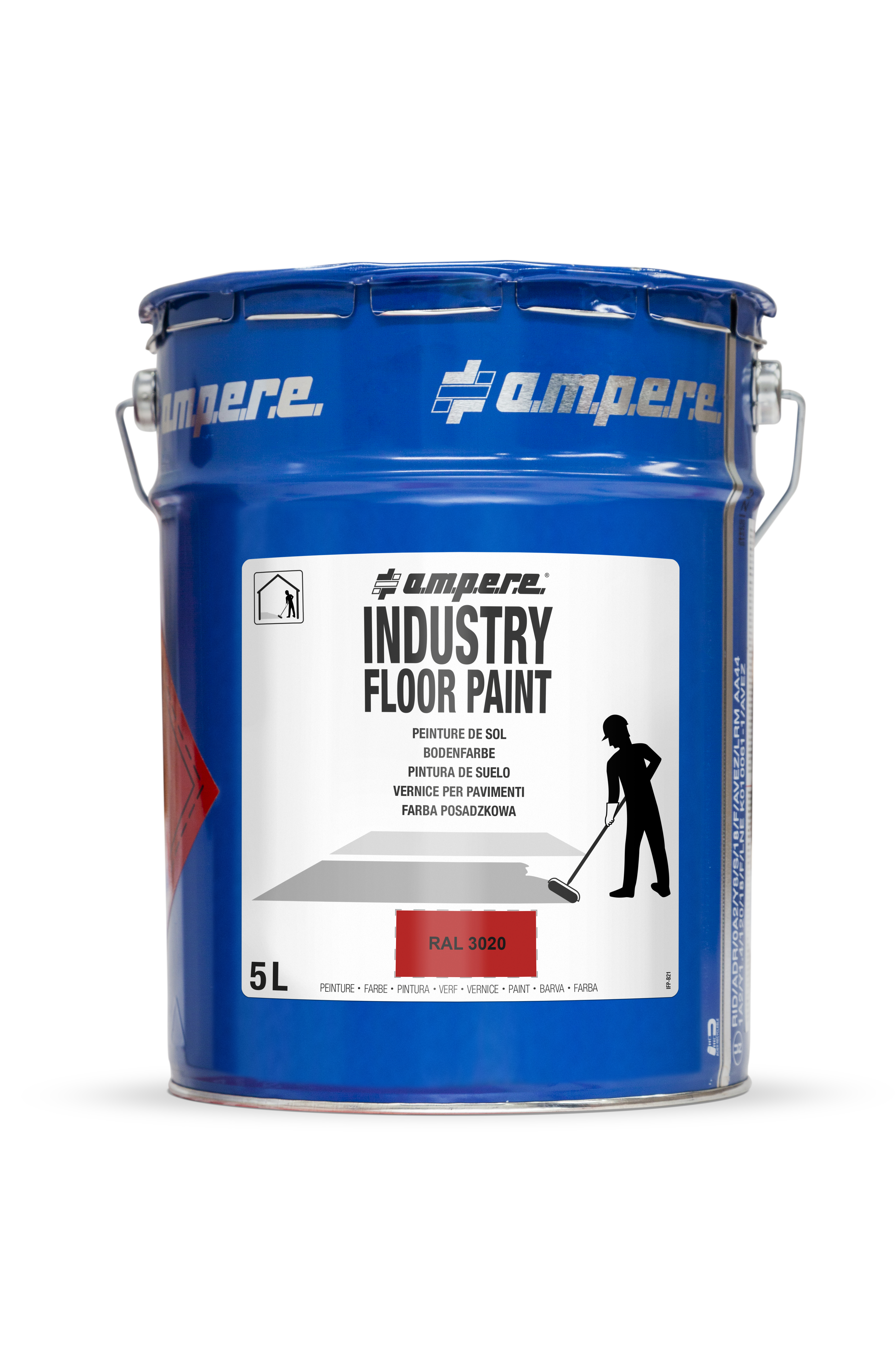 Bodenmarkierungsfarbe "Traffic Floor Paint" - 5 Liter