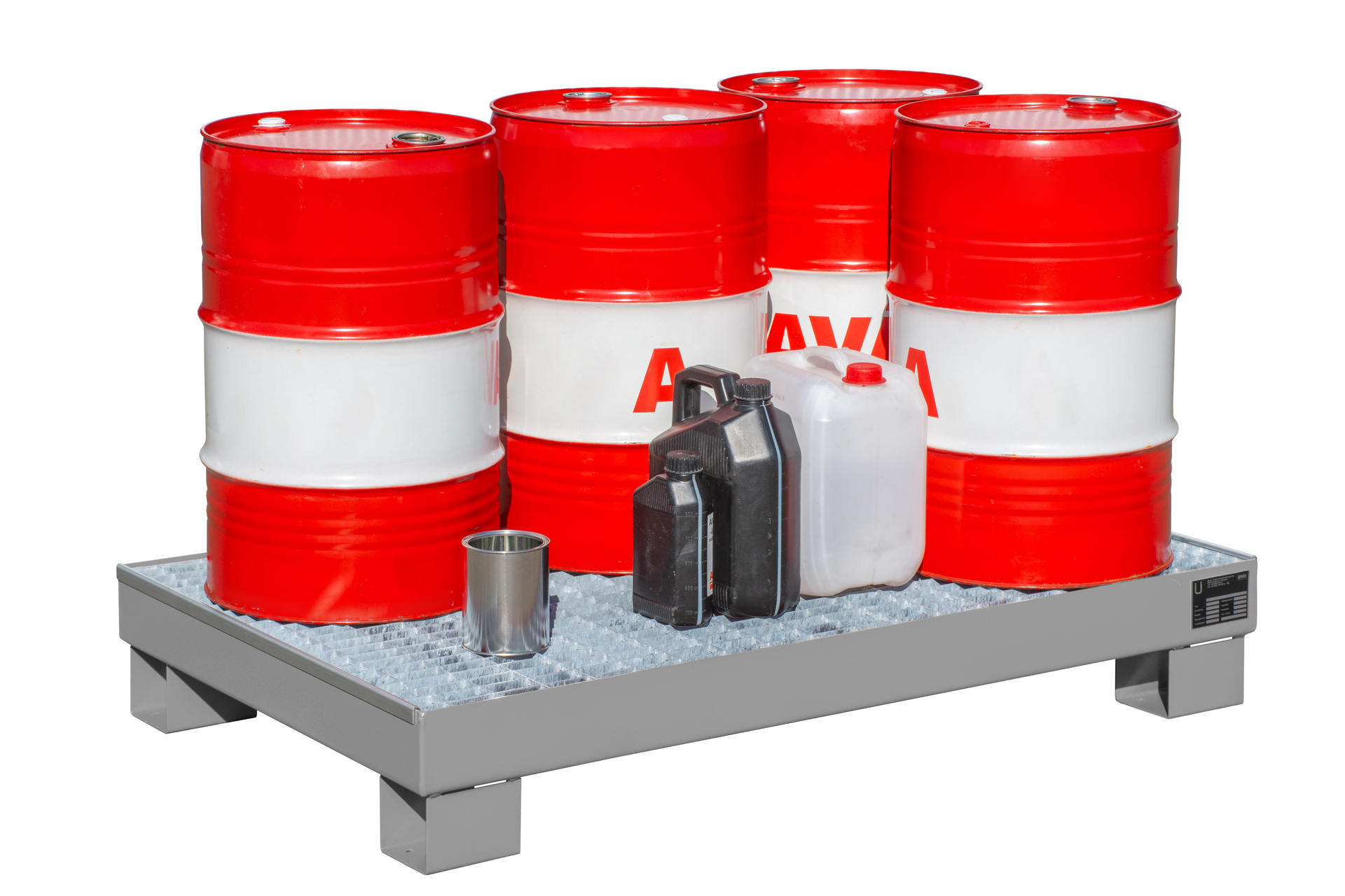 Auffangwanne Typ AW 60 mit Gitterrost