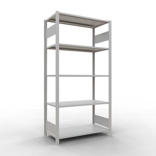 Stecksystem Grundregal, MULTIplus 85 kg, beidseitig nutzbar (LÃ¤ngenriegel)