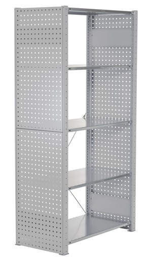 Lochplatten-Seitenblende (4-kant-Lochung)