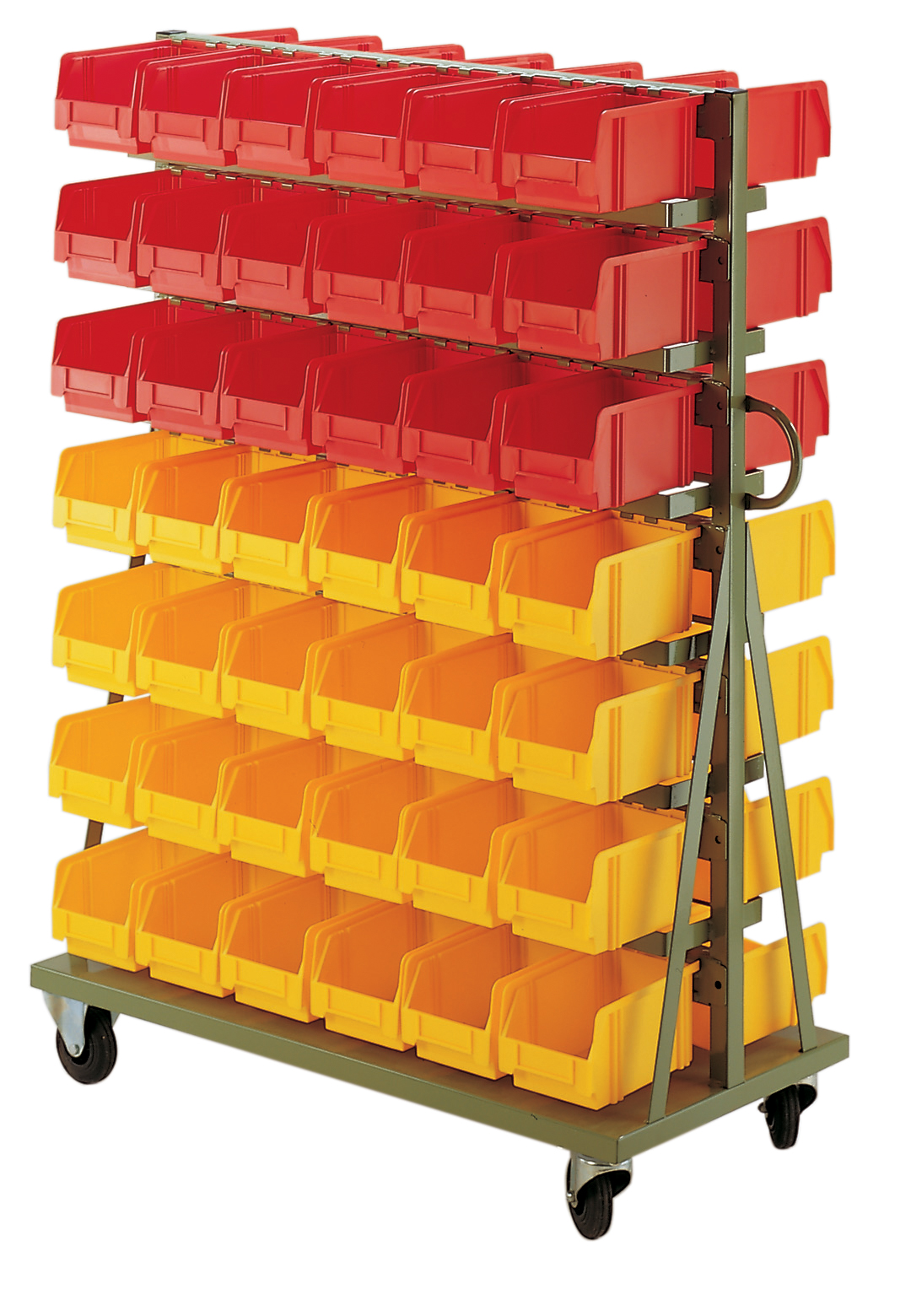 Lagerkasten-Rollwagen LK, (HxBxT) 1400 x 1000 x 500 mm