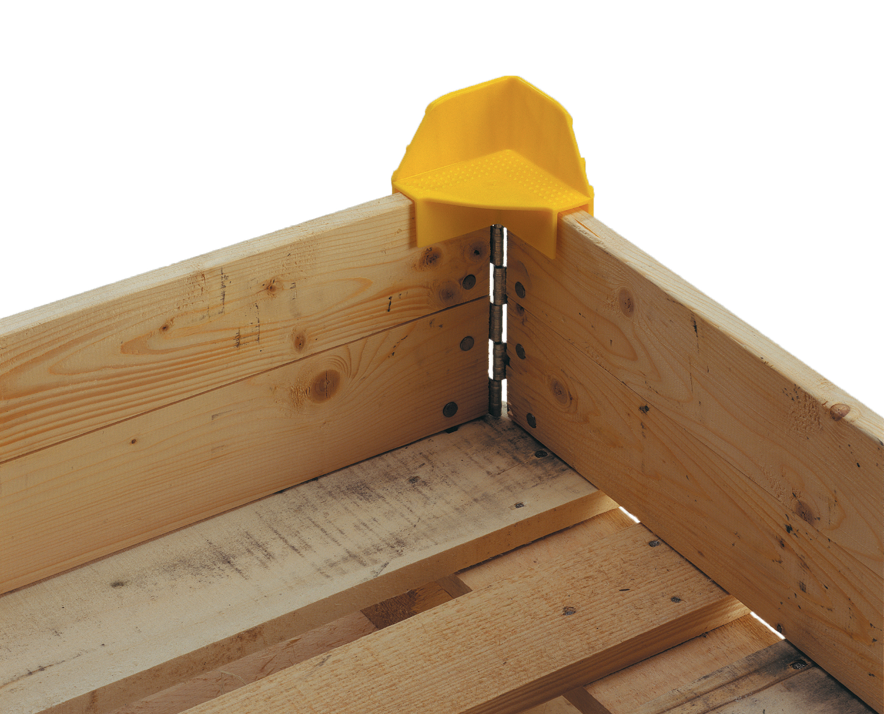 20 Stück Stapelecken für Palettenrahmen aus Holz