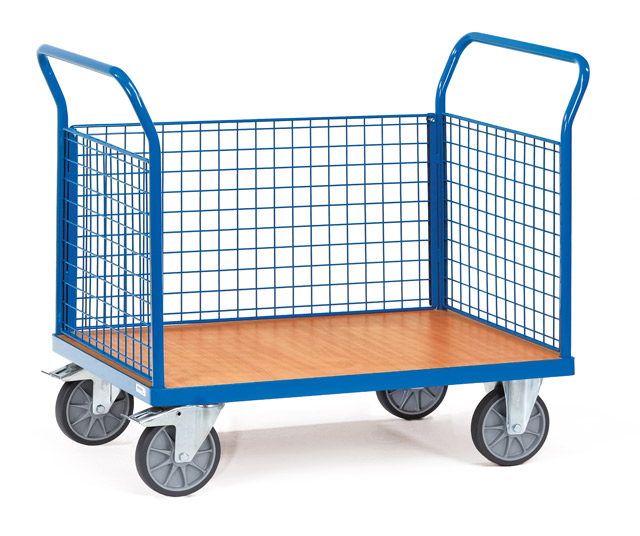 Gitter-Dreiwandwagen, Tragkraft 600 kg