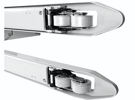 Edelstahl-Hubwagen mit Wiegefunktion GS/P 25 INOX