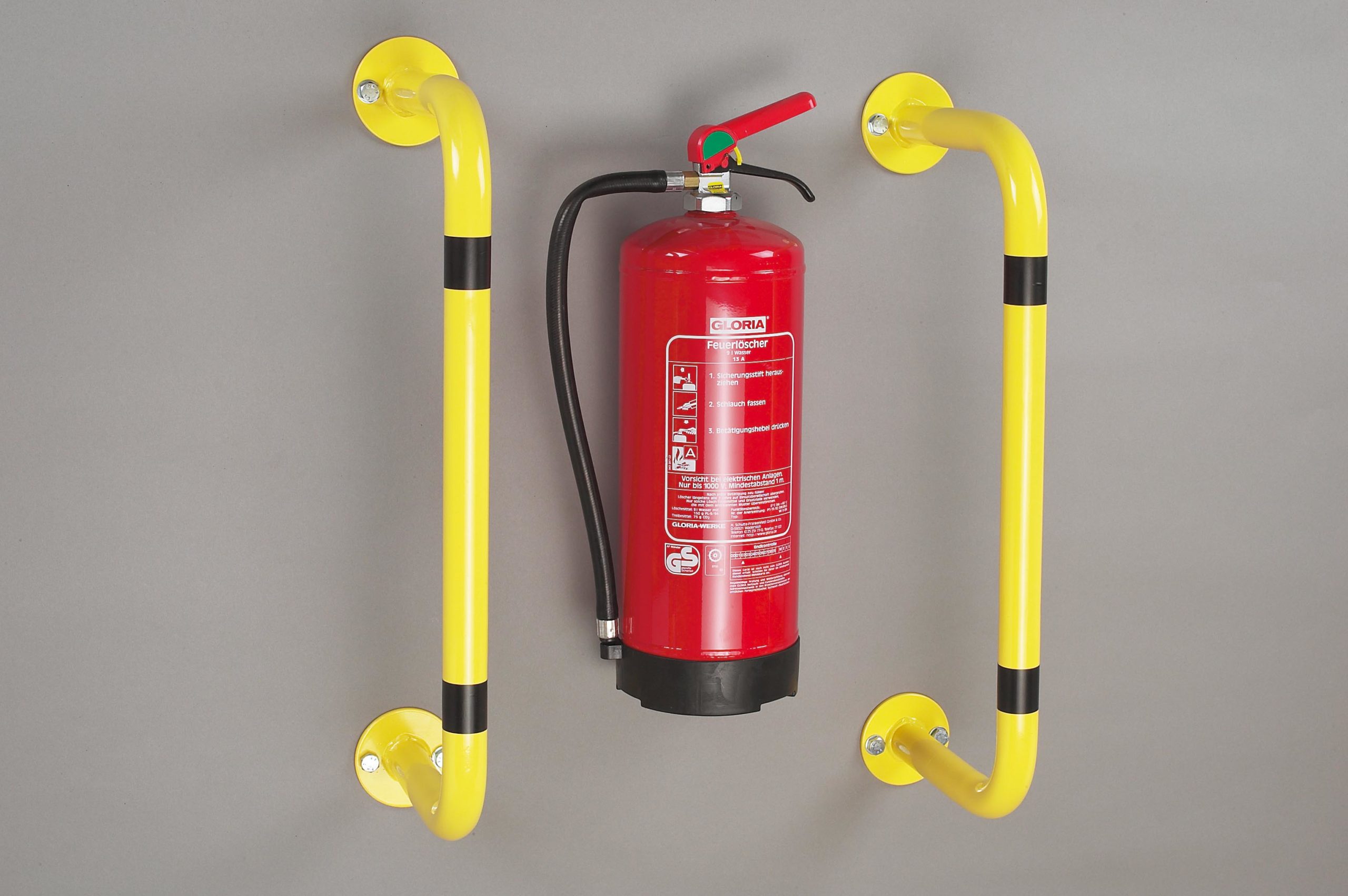 Rohr-Anfahrschutz zur Wandmontage