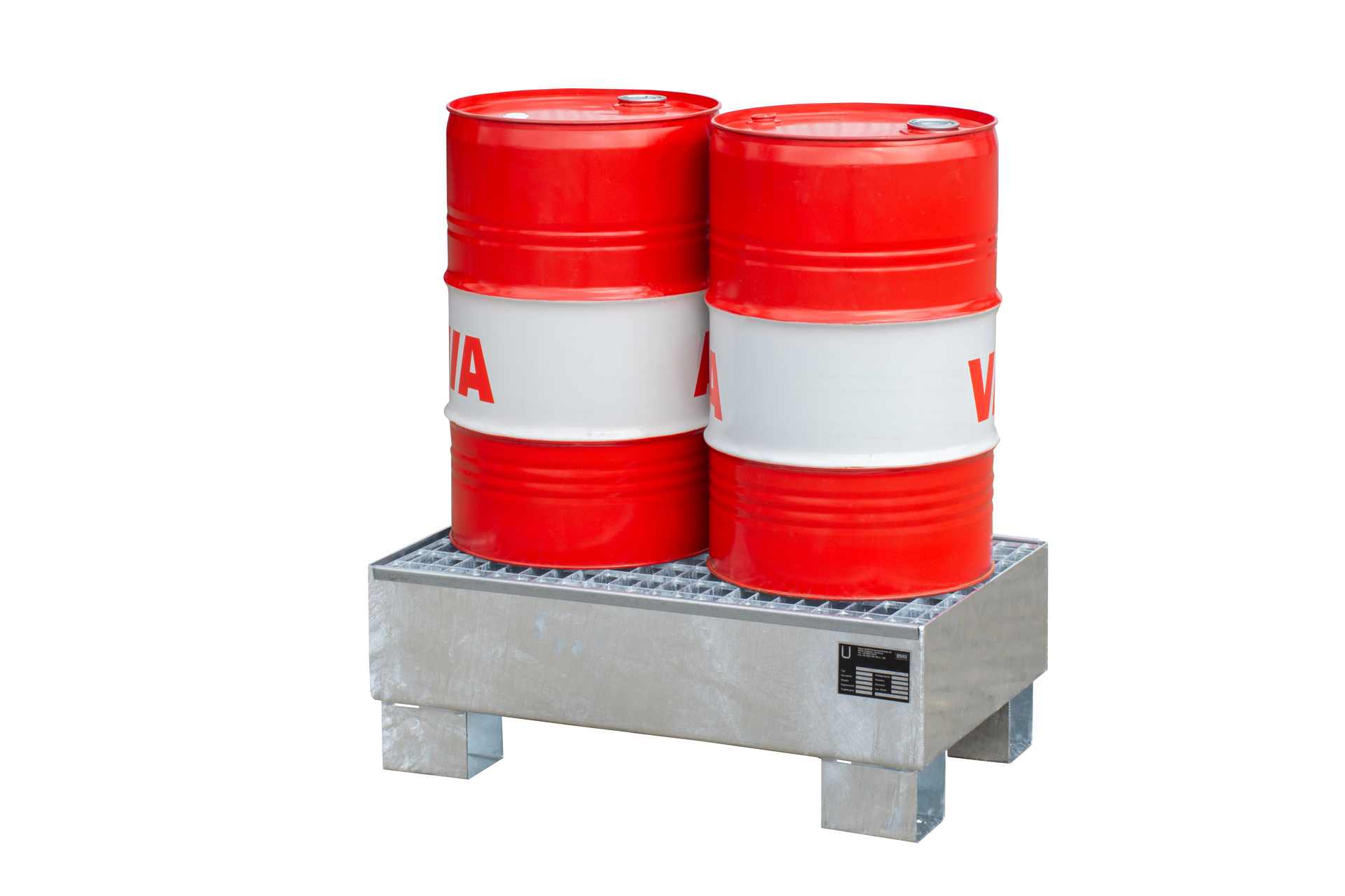 Auffangwanne Typ AW 60 mit Gitterrost