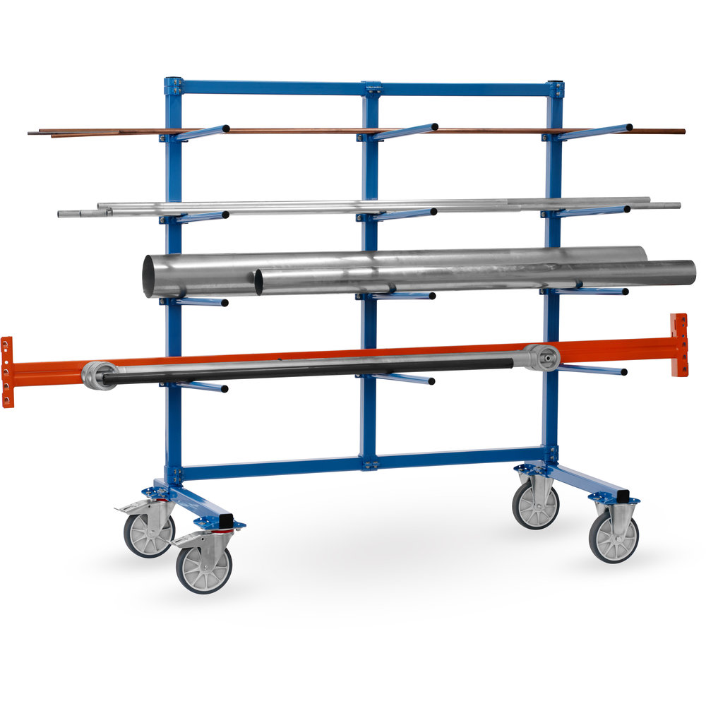 Tragarmwagen einseitig, mit 5° geneigten Armen