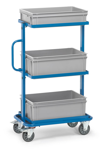 Beistellwagen mit Kasten-Etagen, Tragkraft 200 kg