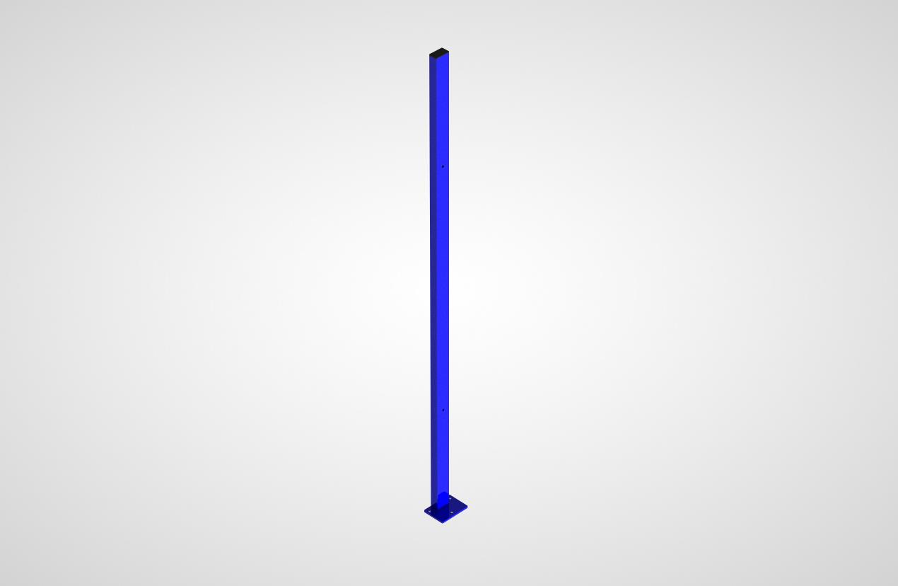 Pfosten zur Befestigung der Elemente (System 9200)