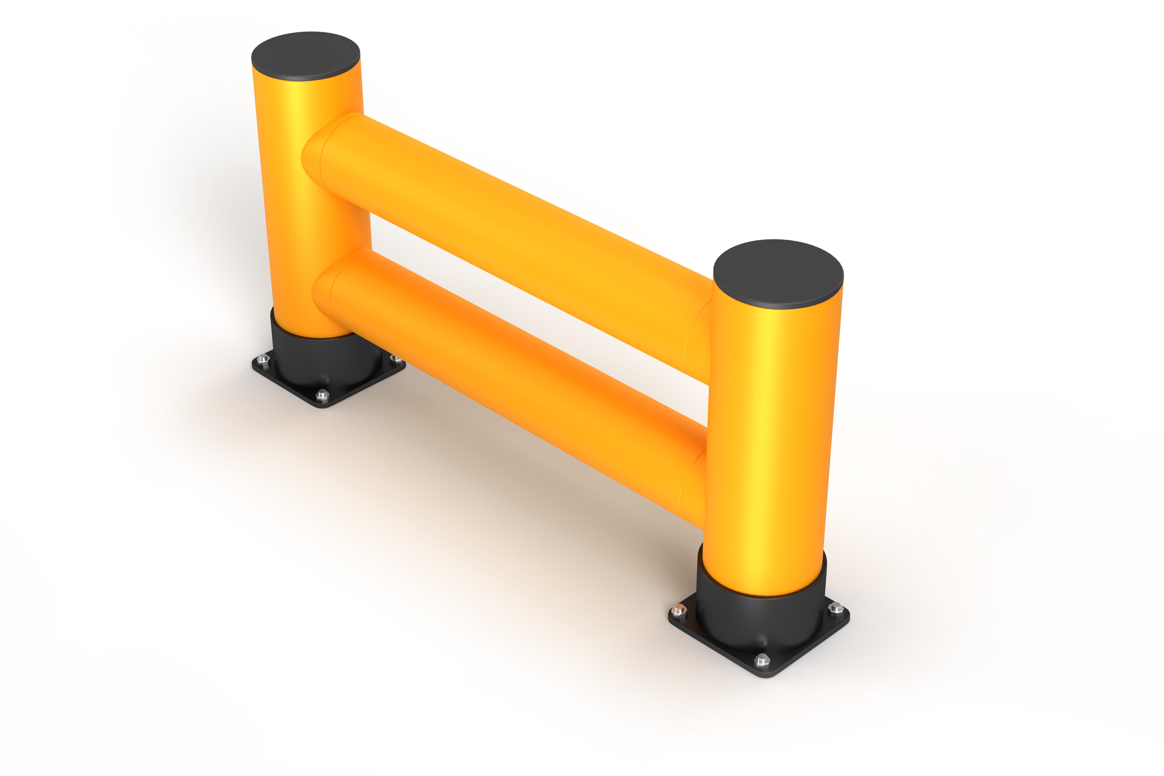 Regalendschutz Doppelplanke, H 600 mm