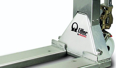 Edelstahl-Hubwagen mit Wiegefunktion GS/P 25 INOX